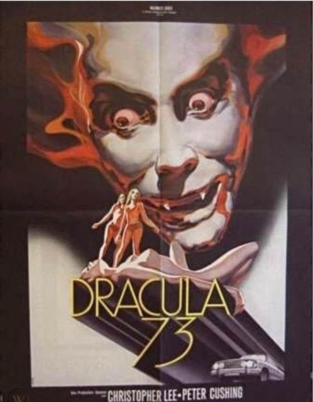 ドラキュラ 73 映画ポスター オリジナル 1970 年代 ホラー映画ポスター