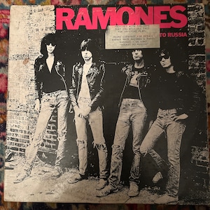 Ramones Rocket To Russia Promo Sire Records Vintage 1977 Punk Rock SR 6042 First US Pressing