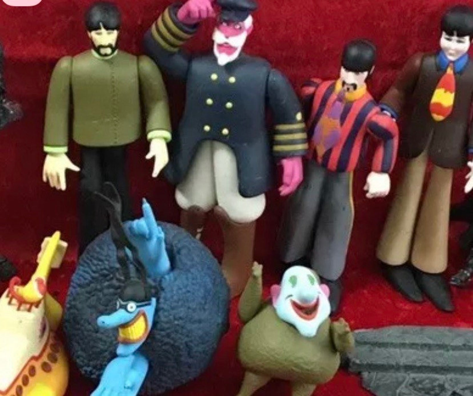 Beatles Mcfarlane Figurine Vintage 1990s Yellow Submarine 60s - Etsy