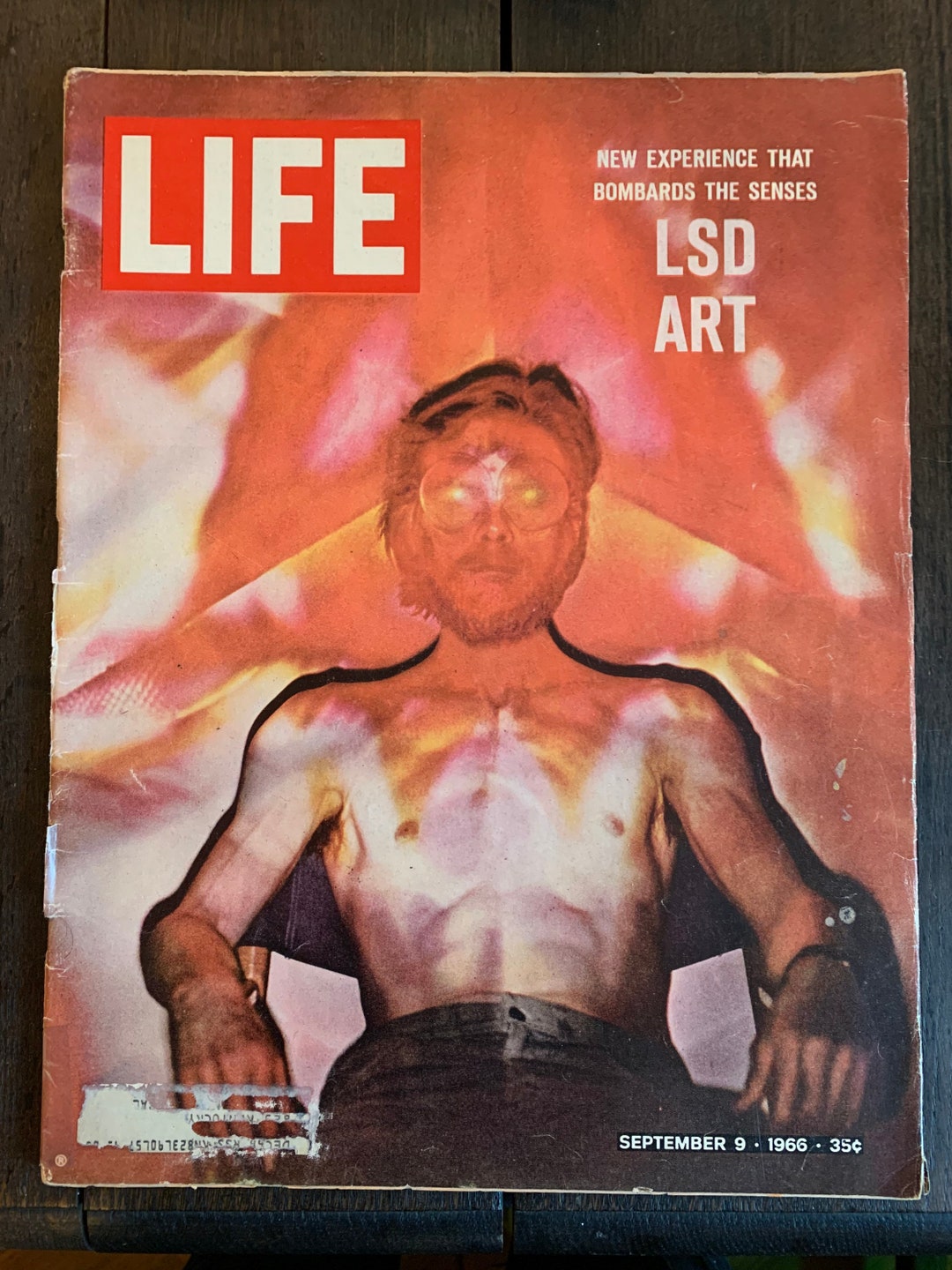 Life Magazine Vintage 1966 Psychedelic LSD-25 Art Pop Art Warhol