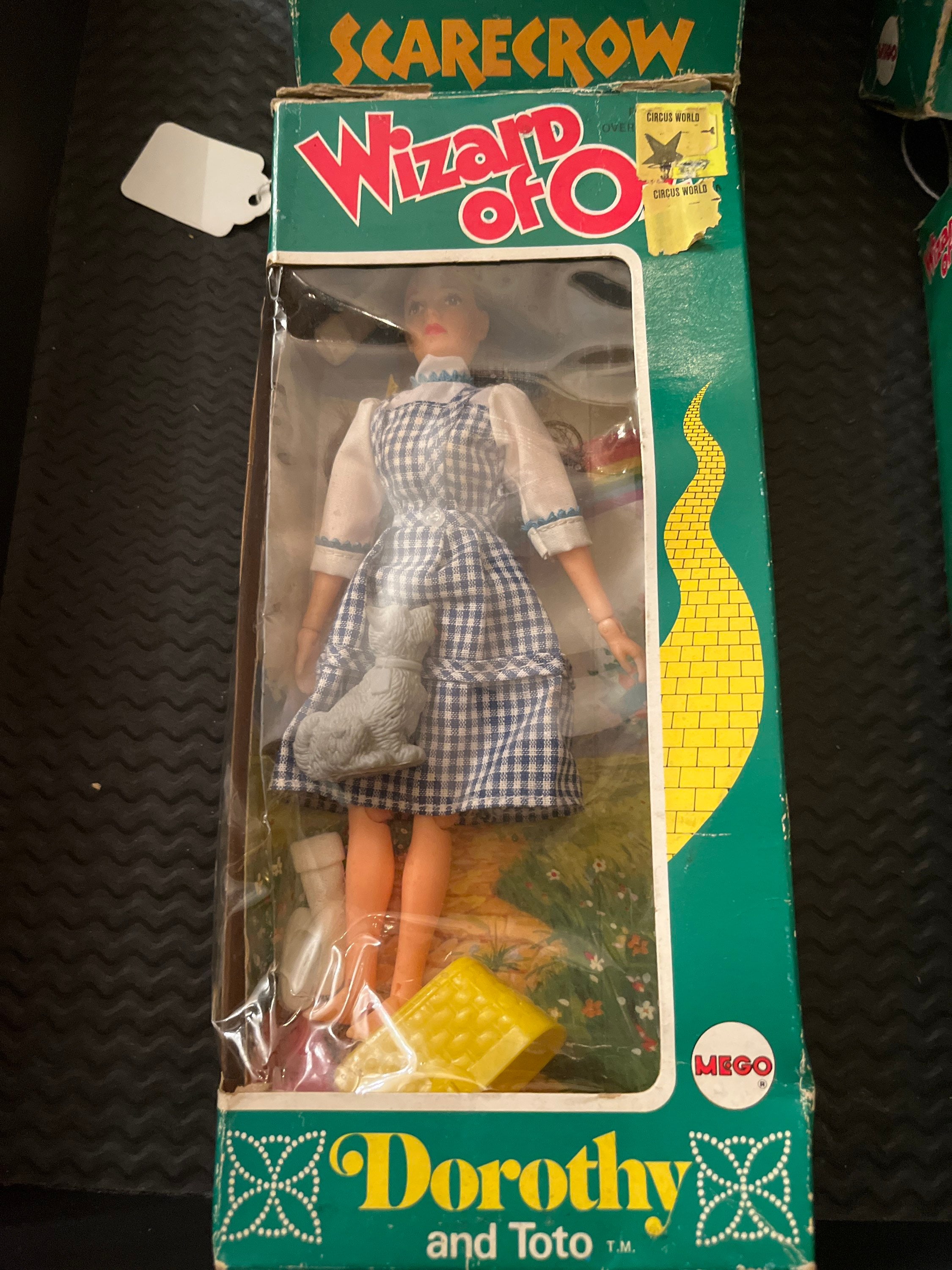 Wizard of Oz Vintage 1974 Mego Action Dolls Set Dorothy Wicked Witch