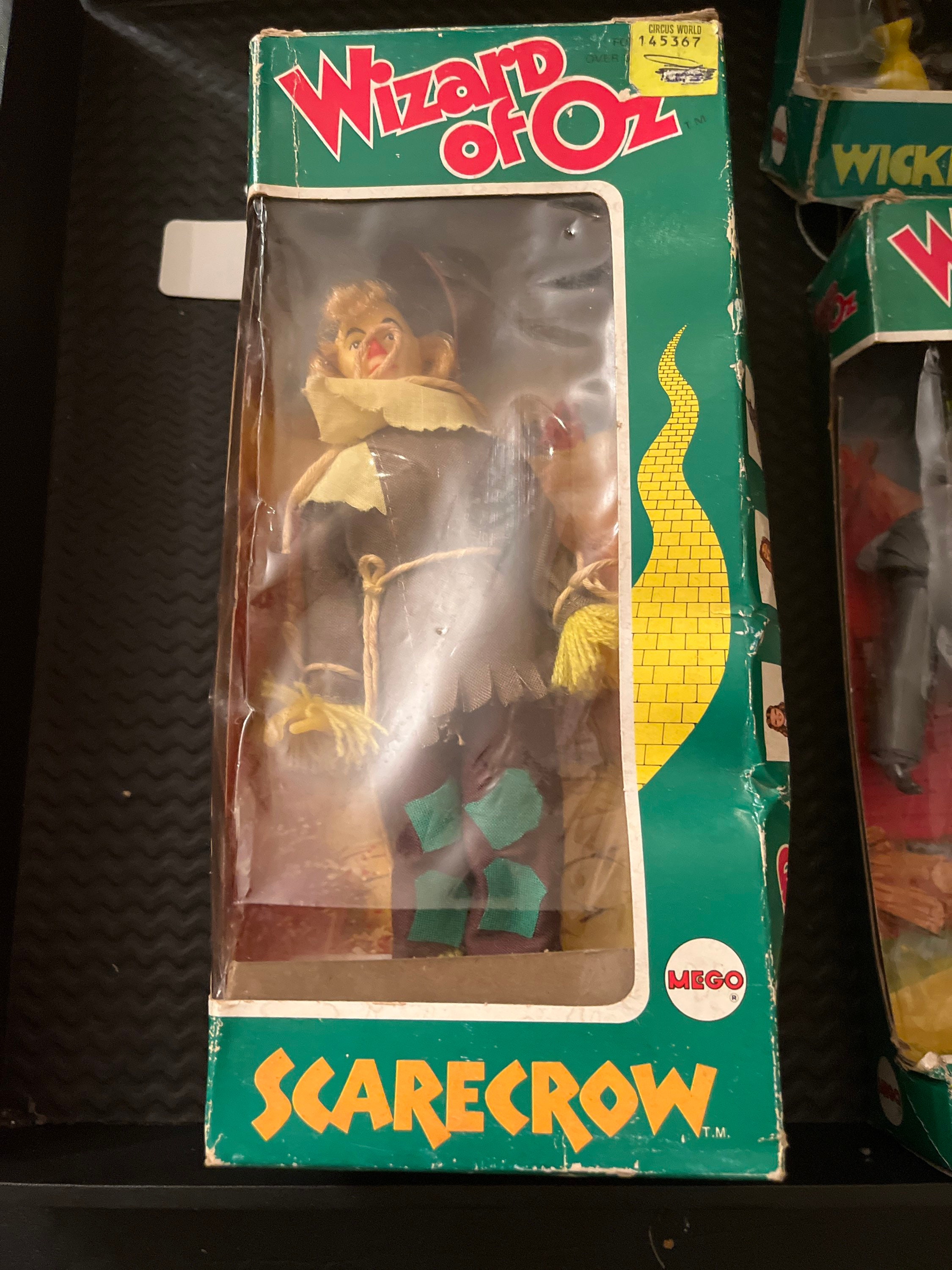 オズの魔法使い ヴィンテージ 1974 メゴ アクションドールセット