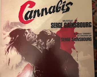 Serge Gainsbourg Cannabis Soundtrack Record Rare 1970 First French Pressing Philips 6311060 Vinyl Near Mint