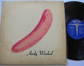 The Velvet Underground & Nico Record Lp Vintage 1967 Original Mono First U.S Pressing Andy Warhol Lou Reed