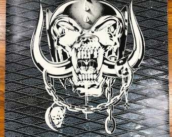 Motörhead 1988 Promo Poster Metal Heads Music Poster No Sleep at