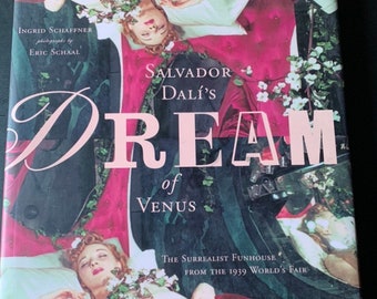 Salvador Dali Art Book Dreams Of Venus The Surrealist Funhouse From 1939 World Fair First Edition Surrealism Dada Modern Art