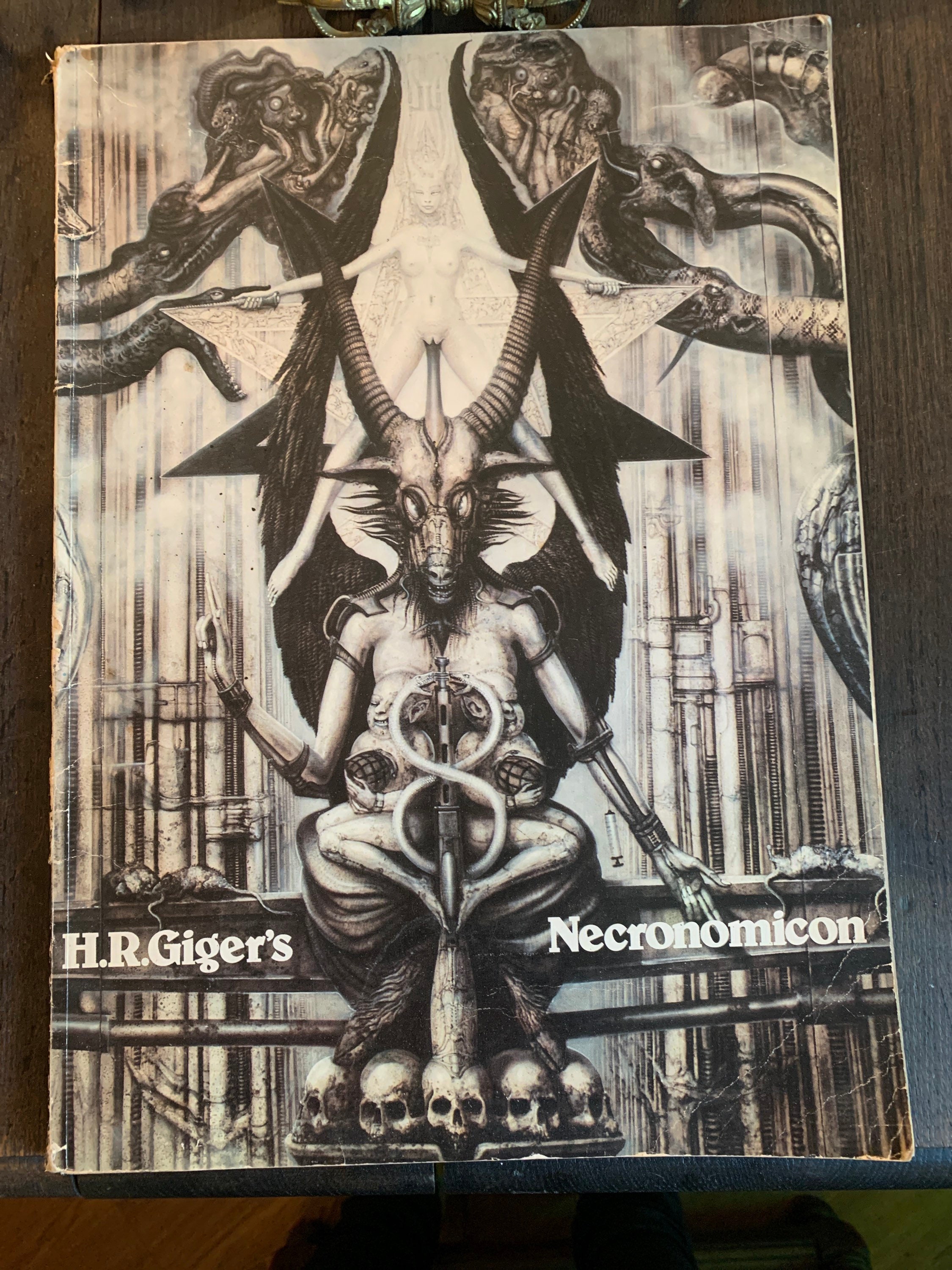 H.R Giger Necronomicon Vol.1 First Edition Vintage 1977 Alien | Etsy