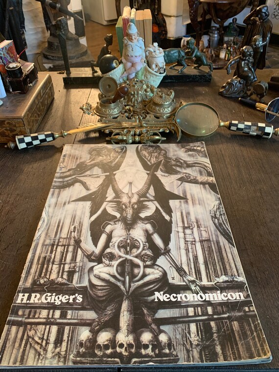 H.R Giger Necronomicon Vol.1 First Edition Vintage 1977 Alien | Etsy