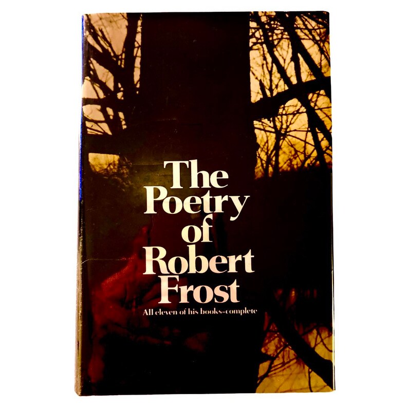 1st Edition The Poetry of Robert Frost by Robert Frost 1969 Etsy