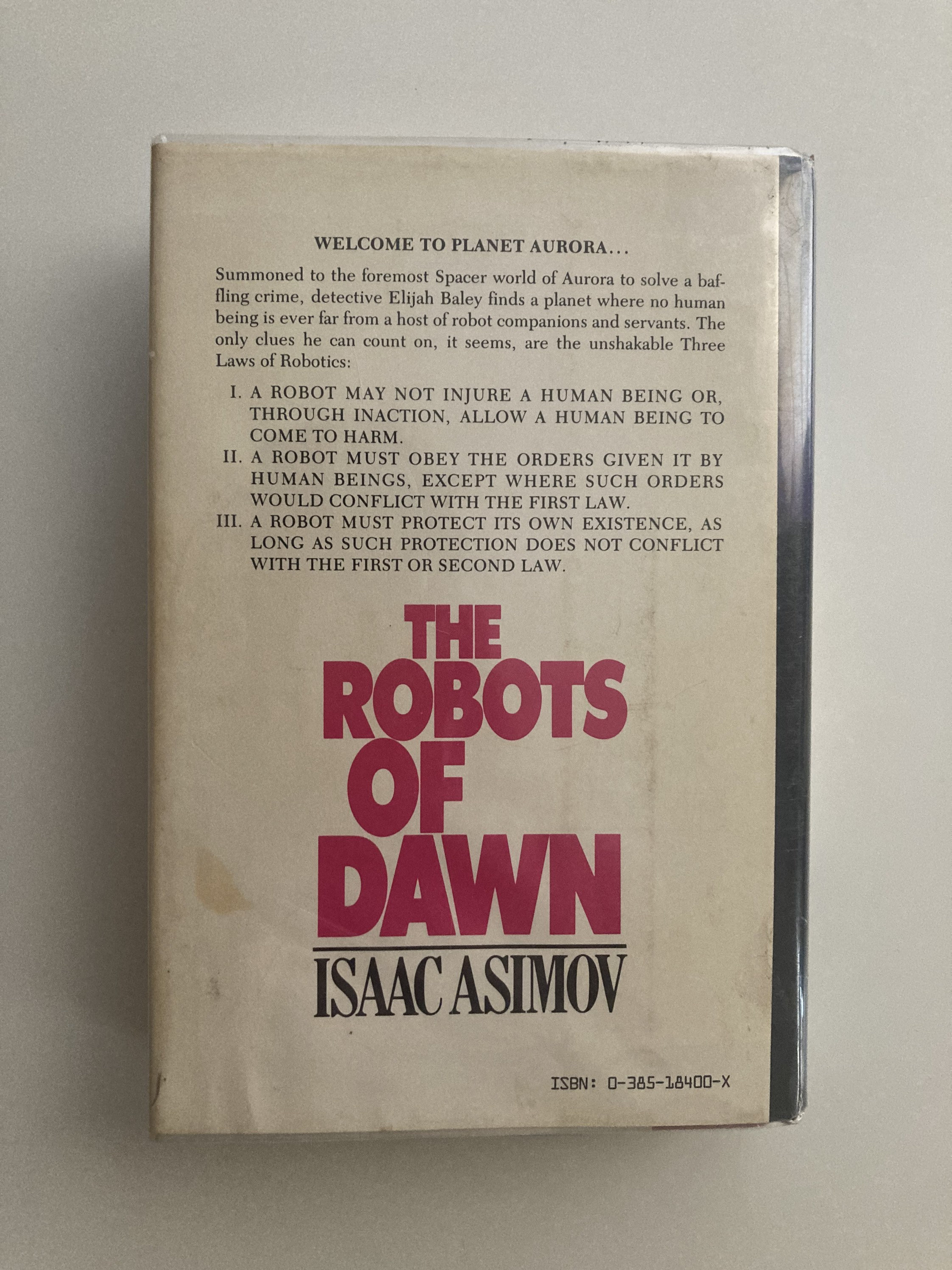 The Robots Of Dawn by Isaac Asimov 1983 | Etsy