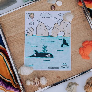 Cabo Mexico Coloring Page