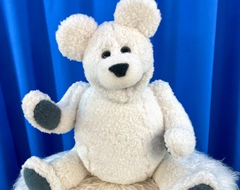 Professionelle Handpuppe – Entzückender Teddybär-Eisbär mit Bauchredner-Eintritt