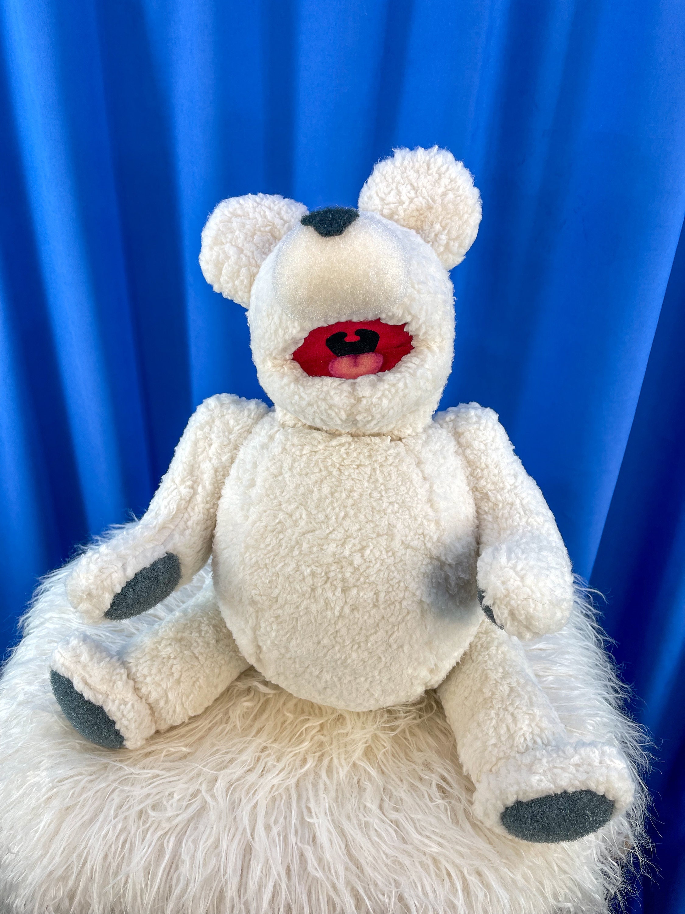 Professional Hand Puppet Adorable Teddy Bear Polar Bear With