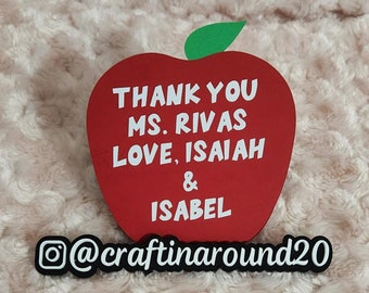 Gift card/ teacher gift / Apple gift card holder
