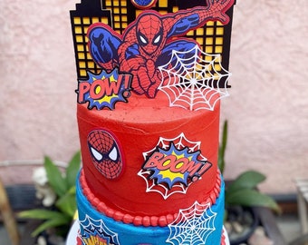 Spiderman Cake Topper