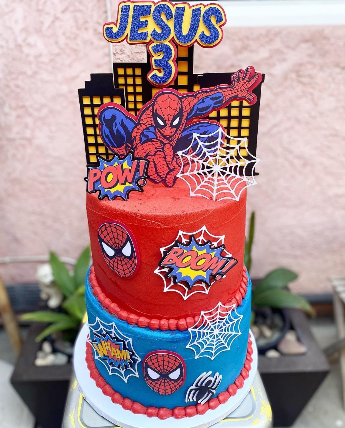 Torta Spiderman lollipop – cakeintown