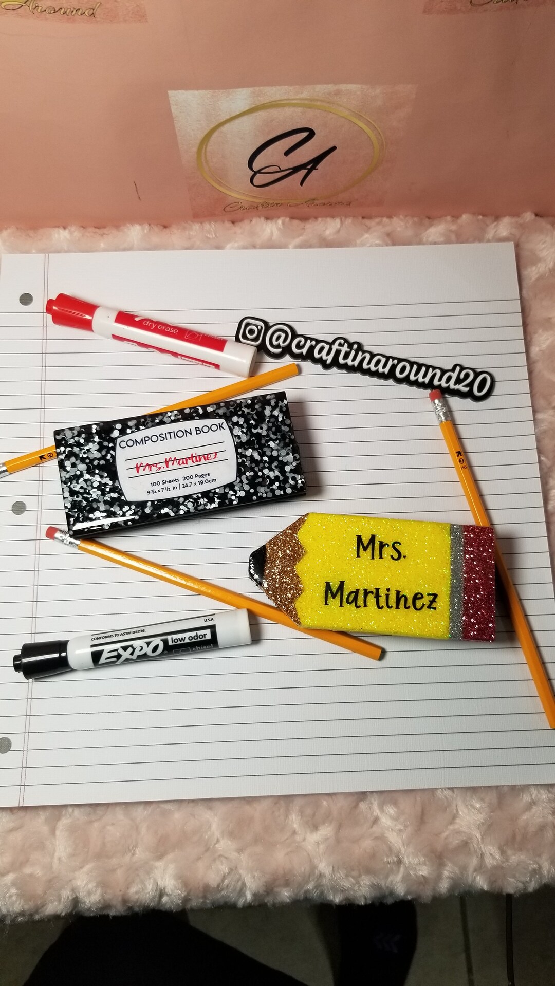 Notebook Eraser Teacher Composition Notebook Eraser | Whiteboard and Chalkboard | End ...
