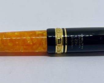 新品未使用 希少 デルタ ドルチェ ヴィータ ゼン 万年筆 - 14K M ペン