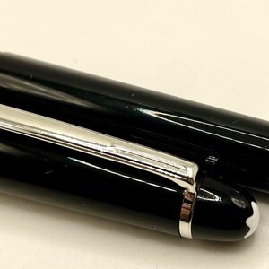 MONTBLANC Meisterstuck 145 P Chopin Platinum Füllfederhalter- 14k B Nib-144 146 149 Bild 8