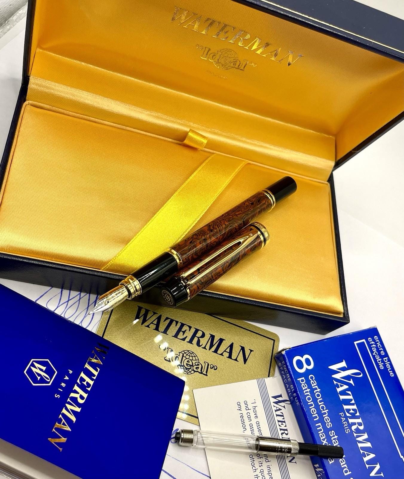 Edison Fountain Pen - Etsy