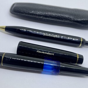 Juego de pluma estilográfica y bolígrafo KAWECO Kawecosport, excepcional, Juegos Olímpicos, V16 619 imagen 4