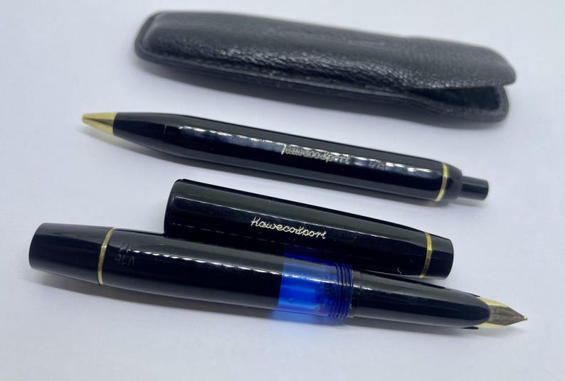 Juego de pluma estilográfica y bolígrafo KAWECO Kawecosport, excepcional, Juegos Olímpicos, V16 619 imagen 4