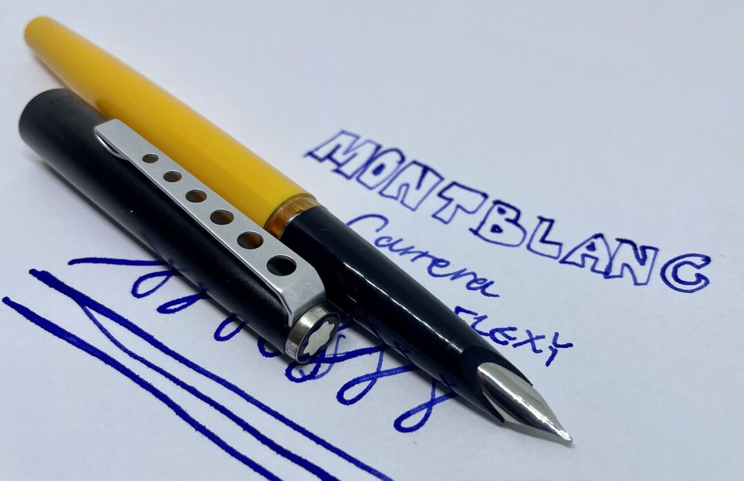 ヴィンテージ 新品 モンブラン カレラ 万年筆 - M - 中字ペン先