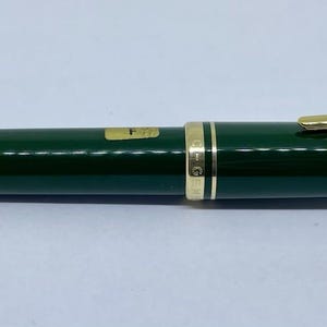 NOS MONTBLANC GENERATION Green Fountain Pen- 14k F Nib- B & P- 144 146 image 4