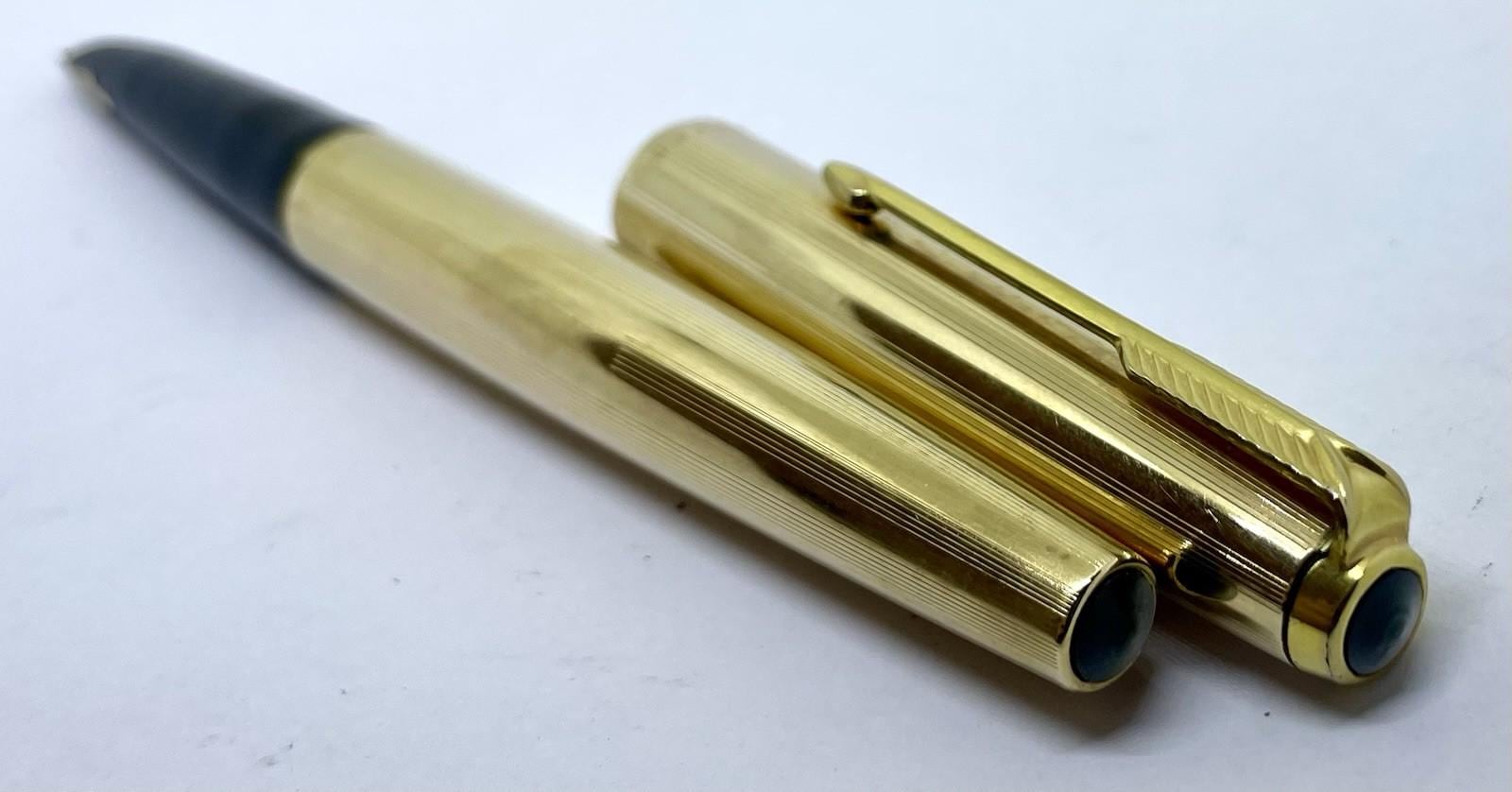 新品未使用 パーカー 61 ロールドゴールド 万年筆 - 14K M ペン先