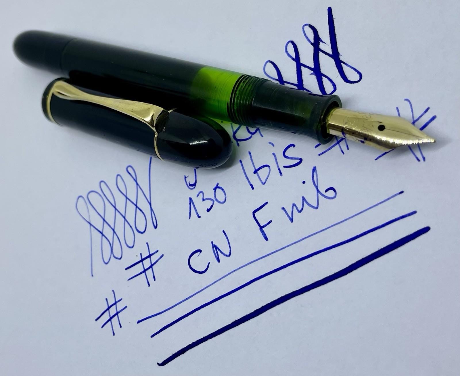 【ジャンク】ペリカン 万年筆 IBIS 1950年代 PELIKAN IBIS 130 万年筆 - トルペード - 整備済み - F ペン