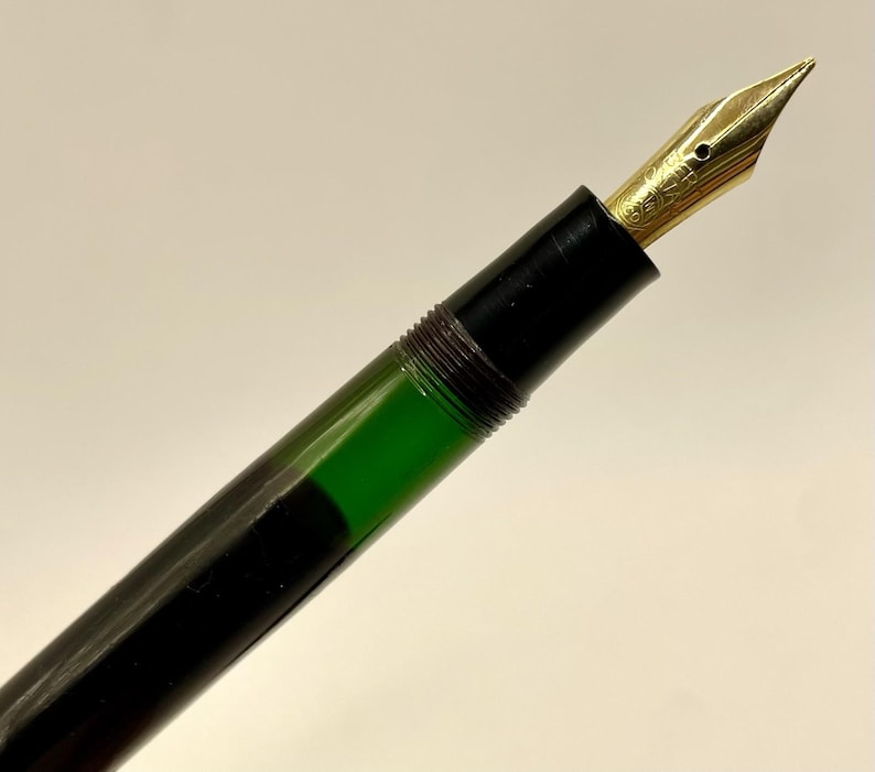 Rare KAWECO DIA 475A Fountain Pen- Sm Nib- Restored- Piston- Germany- Montblanc image 10
