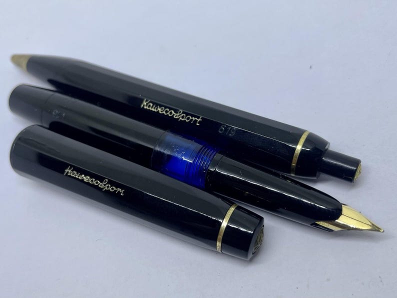 Juego de pluma estilográfica y bolígrafo KAWECO Kawecosport - 14k EF - Juegos Olímpicos - V16 619 imagen 9
