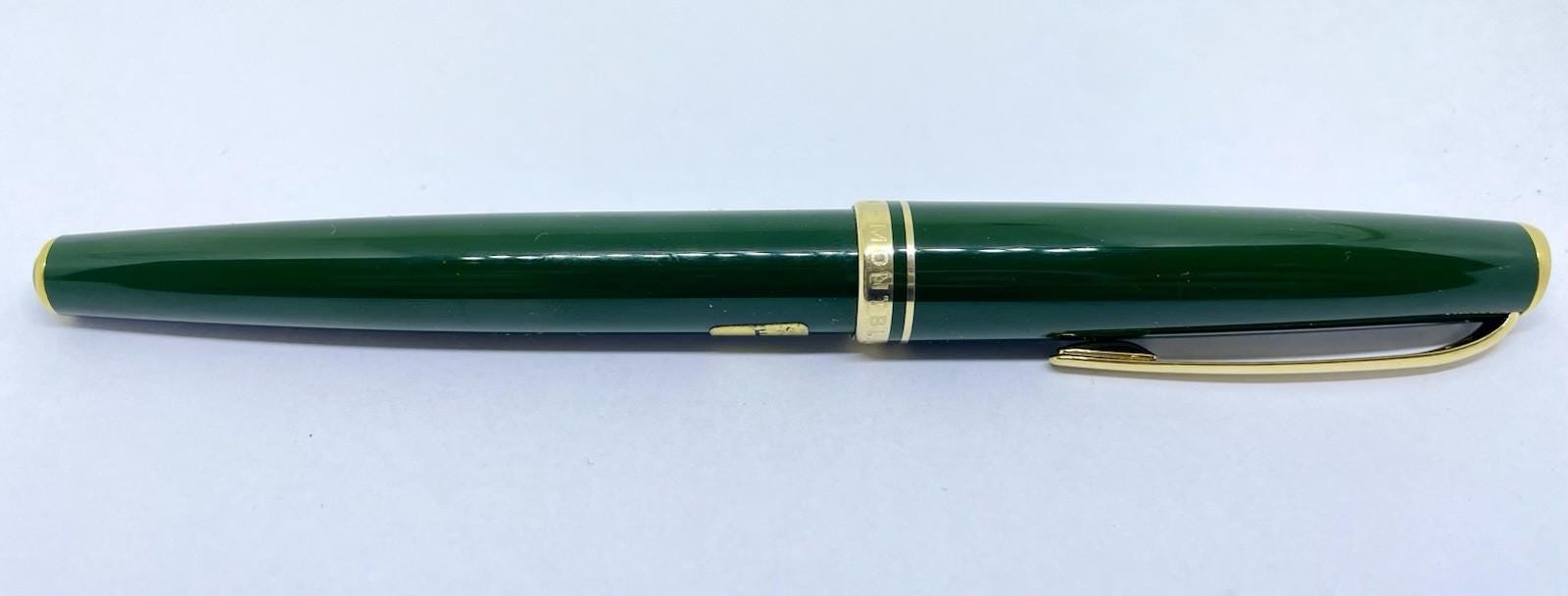 モンブラン ジェネレーション グリーン 万年筆 14K F ペン先 B&P 144