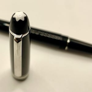 MONTBLANC Meisterstuck 145 P Chopin Platinum Füllfederhalter- 14k B Nib-144 146 149 Bild 7