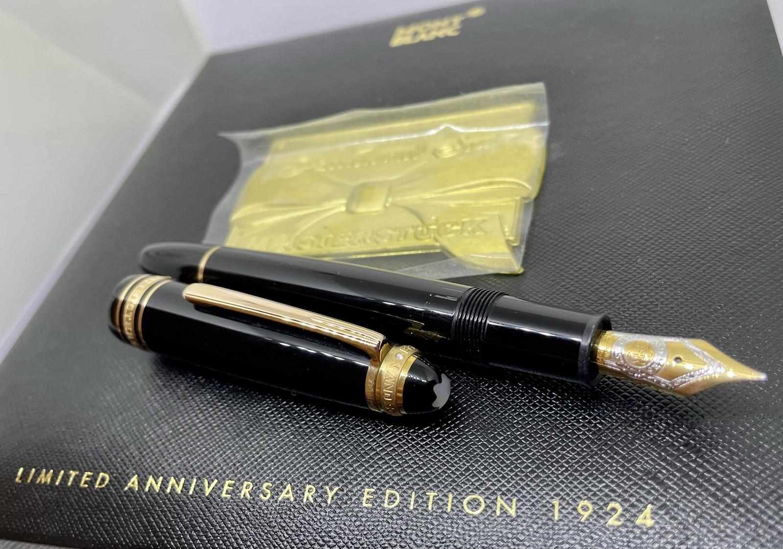 モンブラン マイスターシュテュック 1924本限定 ダイヤ 75周年 パッショ お買得ケース購入 モンブラン マイスターシュテュック 1924本限定