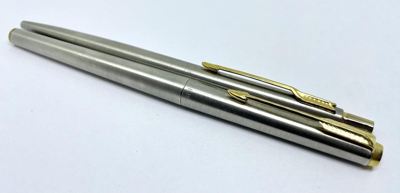 ヴィンテージ パーカー 180 万年筆＆ボールペンセット - XM - 針 Pt M