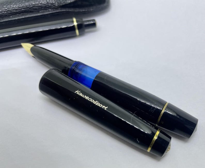 Juego de pluma estilográfica y bolígrafo KAWECO Kawecosport, excepcional, Juegos Olímpicos, V16 619 imagen 5