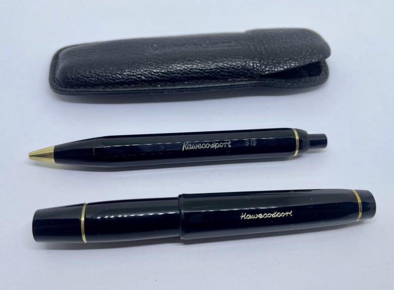 Juego de pluma estilográfica y bolígrafo KAWECO Kawecosport, excepcional, Juegos Olímpicos, V16 619 imagen 3