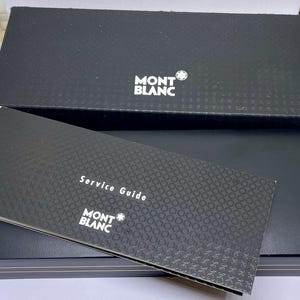 NOS MONTBLANC GENERATION Green Fountain Pen- 14k F Nib- B & P- 144 146 image 2