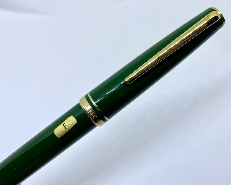 NOS MONTBLANC GENERATION Green Fountain Pen- 14k F Nib- B & P- 144 146 image 7