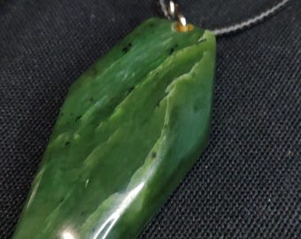Jade Coffin Pendant, Nephrite from Afghanistan