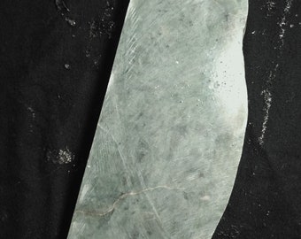 Blue/Green Jade from Darrington Washington, large thick rough slab for lapidary