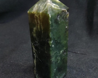Handmade Nephrite Jade Tower/Obelisk, Skagit, WA