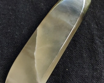 RARE AAA Grade Vesuvianite from Oso, WA, Adz Toki Pendant