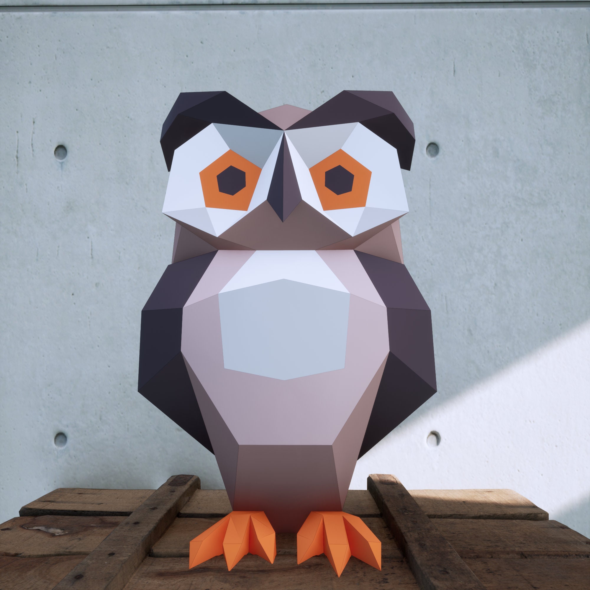 papercraft-owl-paper-craft-owl-mode-low-poly-owl-sculpture-3d-prints-papercraft-bird-kit-diy-3d-paper-crafts-animals-etsy for Free Printable 3d Owl Template Papercraft Owl, Paper Craft Owl Mode, Low Poly Owl Sculpture, 3d Prints, Papercraft Bird, Kit DIY 3D Paper Crafts Animals - Etsy for Free Printable 3d Owl Template