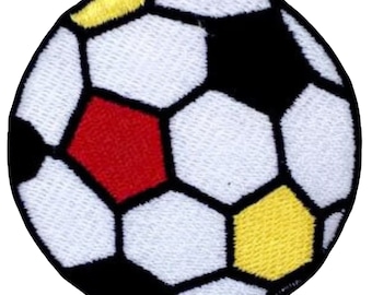 Bunter Fußball Aufnäher - Aufnäher zum Aufbügeln