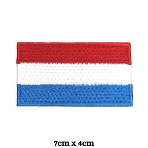 Embroidered International Country Flag Patch, Iron-on/sew-on (F-N) - Etsy