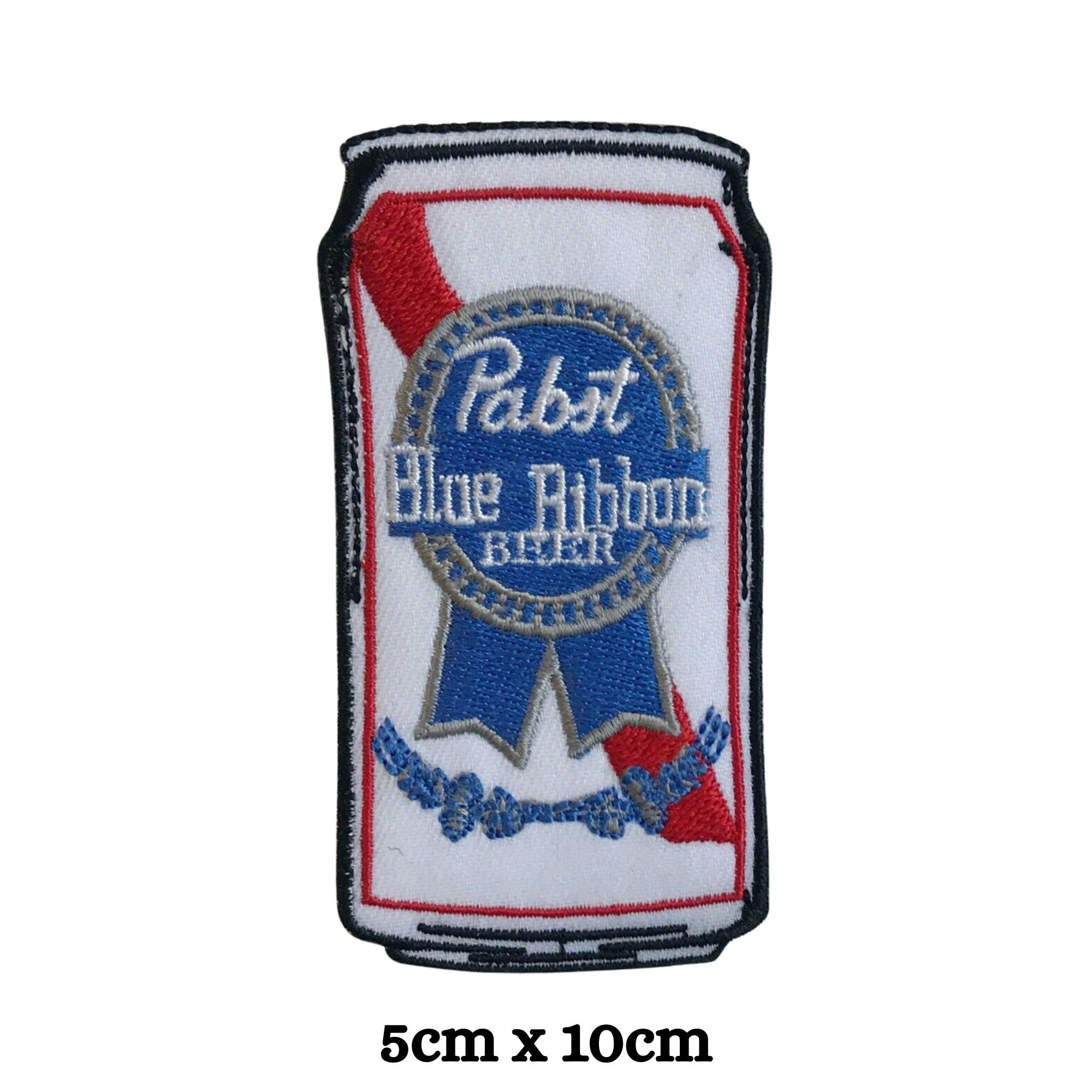 Pabst Blue Ribbon Beer Can Iron Sew on Embroidered Patch - Etsy