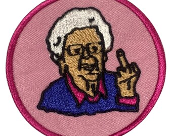 Funny Grandma Slogan You Iron On Patch Embroidered Sew On Applique Badge