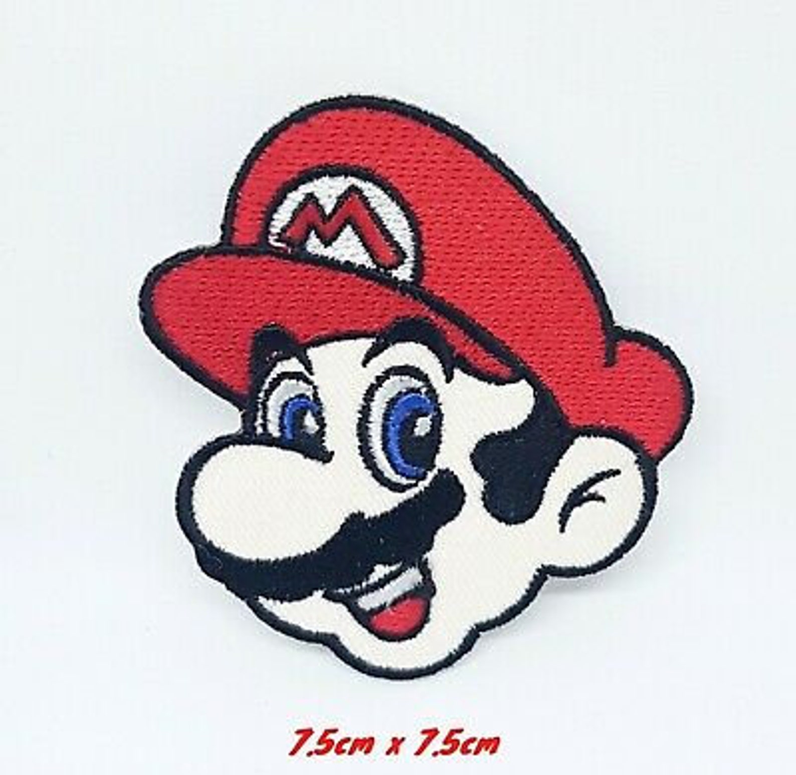 Super Mario Iron Onsew Onbadge Fancy Dress Handmade Etsy